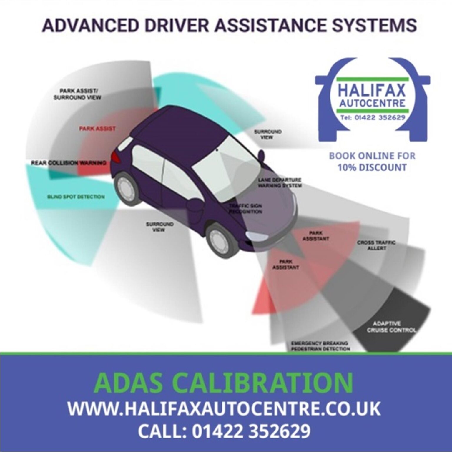 ADAS – Advanced Driver Assistance Systems – Servicing - Halifax Autocentre